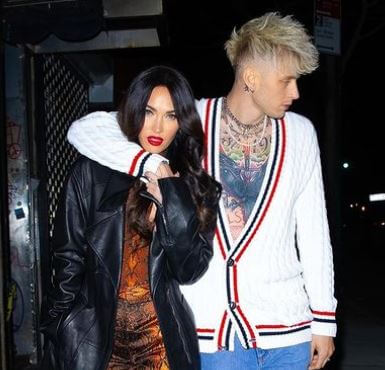 Tony Tonachio daughter Megan Fox with her boyfriend Machine Gun Kelly.